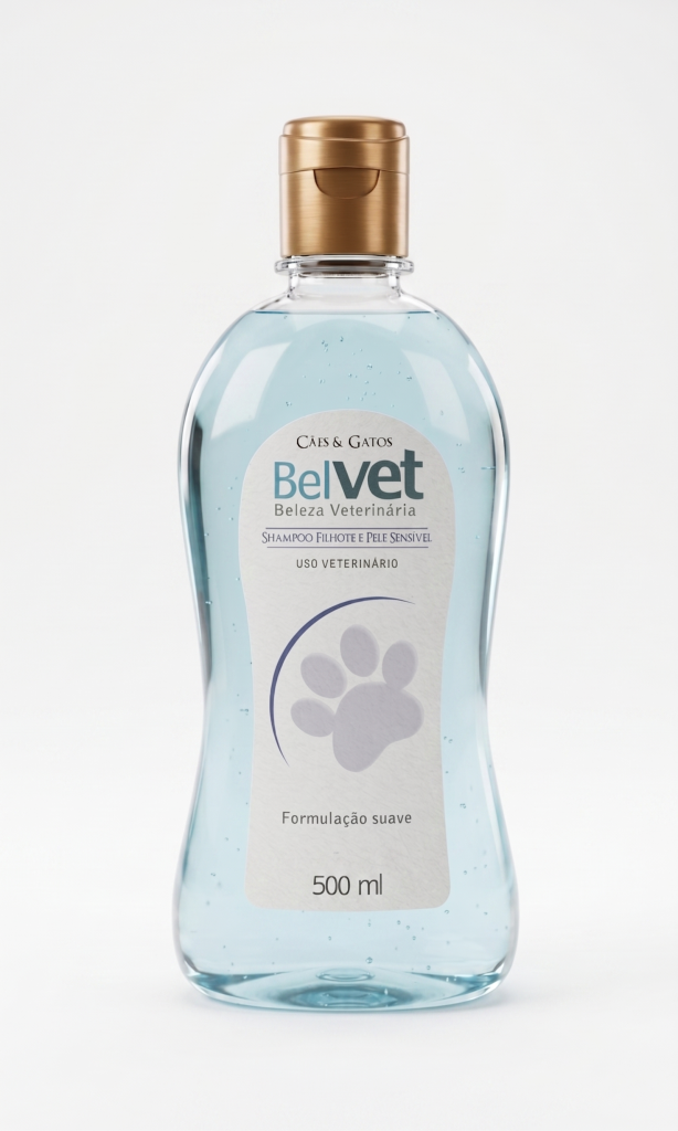 Shampoo Filhote e Pele Sensível